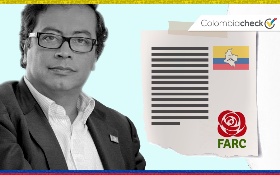 La FARC, Petro y un volante que no circula en Caquetá
