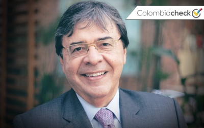 Carlos Holmes Trujillo García, excandidato a la vicepresidencia por el Centro Democrático.