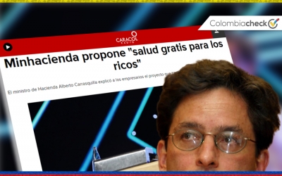 No es lo mismo Sisbén que “salud gratis”, como tituló Caracol Radio