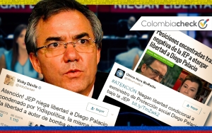 “JEP niega la libertad a Diego Palacio”