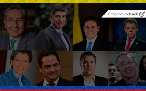 El discurso de los 11 personajes más chequeados por Colombiacheck