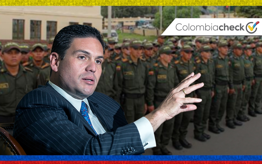“Entre el 2013 y 2015 le inyectamos 25.000 policías a Colombia”