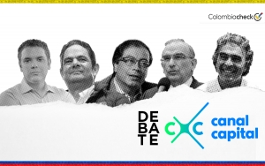 Los chequeos al debate presidencial sobre Bogotá