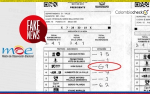 Las noticias falsas del fraude en las elecciones