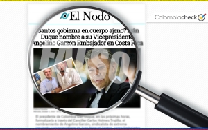 Titular de El Nodo engaña sobre las relaciones políticas de Angelino Garzón