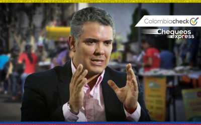 Iván Duque exagera sobre informalidad cuando las cifras son las más bajas desde que hay registro