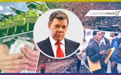 Chequeo al balance final de Juan Manuel Santos